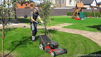 Уход за газоном